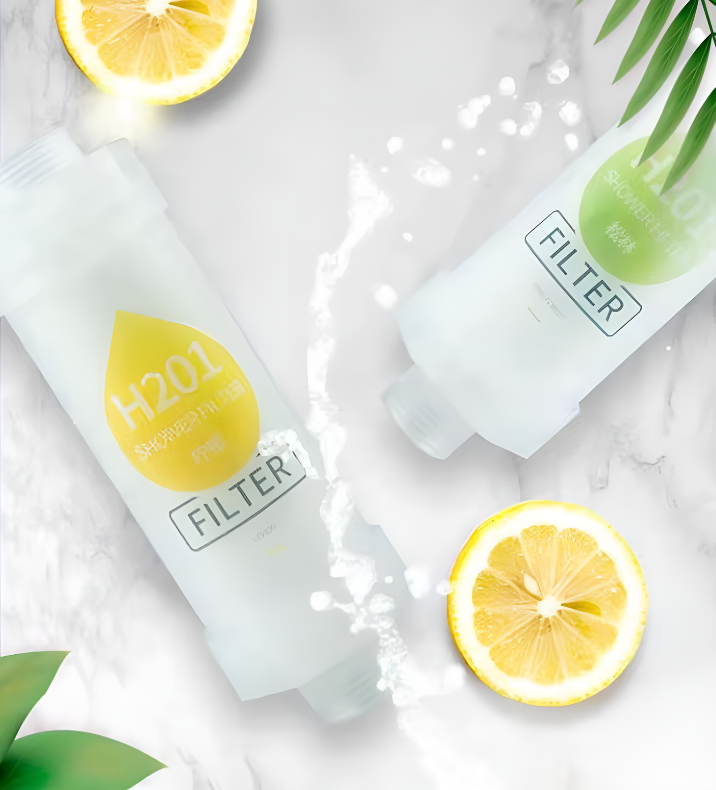 Shower Filter Bundle - Digital Unit + 3 H201 Vitamin C Refills